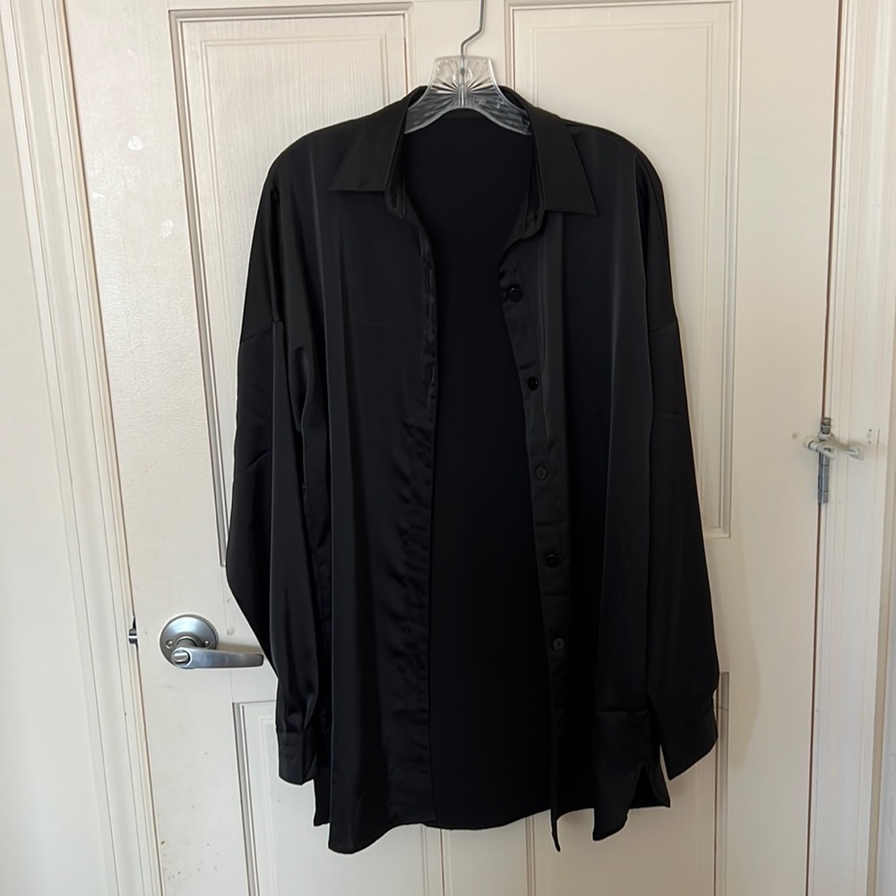 NastyGal Button Shirt Size US 4